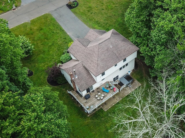 10 Heritage Way, Barkhamsted, CT 06063 - aerial view of property and surrounding area