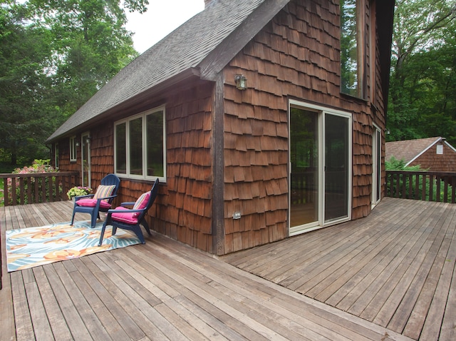 115B Torrington Ave, Canton, CT 06019 - view of wooden deck