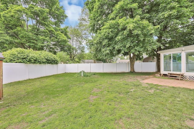 21 Enfield St, Windsor Locks, CT 06096 - view of yard featuring a patio