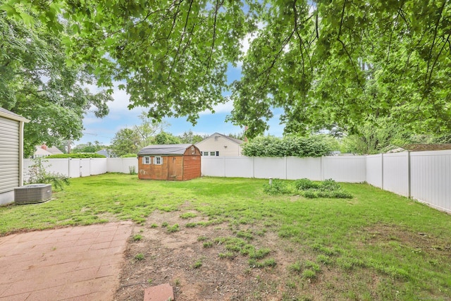 21 Enfield St, Windsor Locks, CT 06096 - view of yard with central AC unit