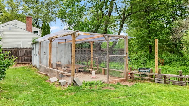 1704 Hill St, Suffield, CT 06078 - view of yard featuring exterior structure and an outbuilding