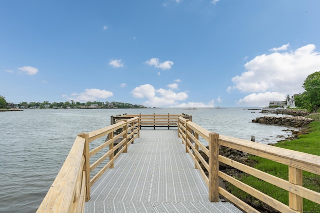 19 Harbour Vlg Unit B, Branford, CT 06405 - dock area featuring a water view