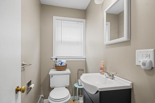 327 Steele St, New Britain, CT 06052 - half bath with toilet and vanity