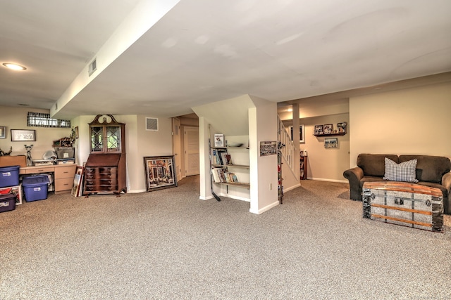 19 Old Colony Rd Unit 19, Monroe, CT 06468 - finished basement with carpet floors, stairway, and baseboards