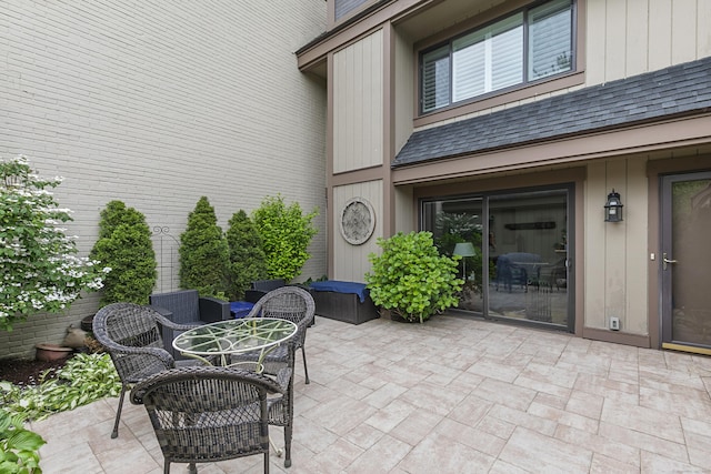 85 Viscount Dr Unit 15C, Milford, CT 06460 - view of patio with outdoor dining space