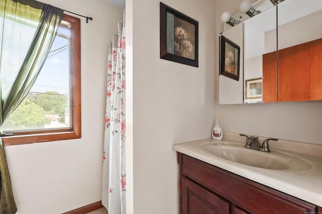 3 Jeffrey Alan Dr, Manchester, CT 06042 - bathroom featuring vanity, healthy amount of natural light, and a shower with curtain