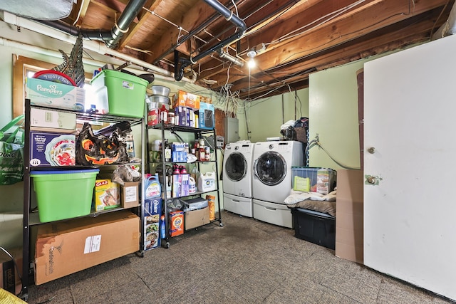 3 Jeffrey Alan Dr, Manchester, CT 06042 - laundry area with washing machine and clothes dryer