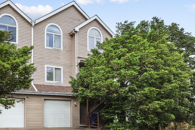 3 Jeffrey Alan Dr, Manchester, CT 06042 - view of front of home featuring a garage and stairs
