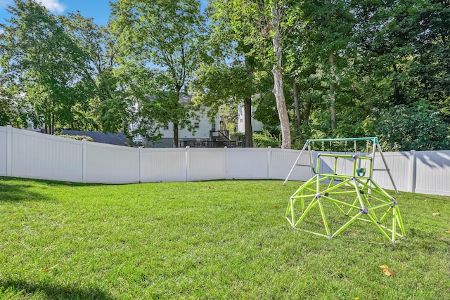 45 Coolidge Ave, Stamford, CT 06906 - view of yard featuring a playground