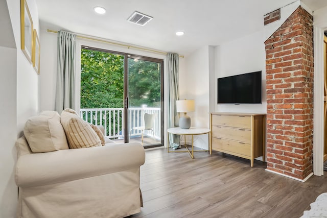45 Coolidge Ave, Stamford, CT 06906 - living area with wood finished floors and recessed lighting