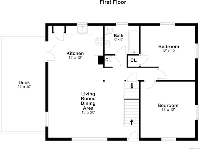 45 Coolidge Ave, Stamford, CT 06906 - home floor plan