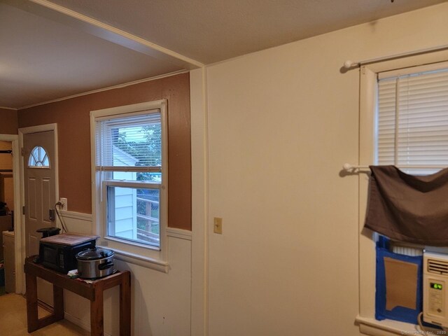 19 Outlook St, East Hartford, CT 06108 - doorway to outside with wainscoting