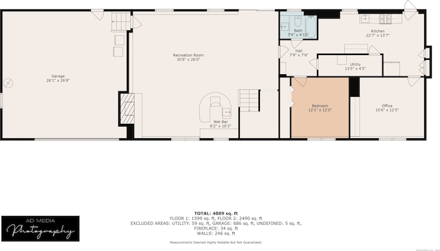9 Marion Ct, North Haven, CT 06473 - view of room layout