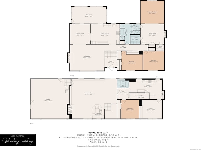 9 Marion Ct, North Haven, CT 06473 - view of room layout