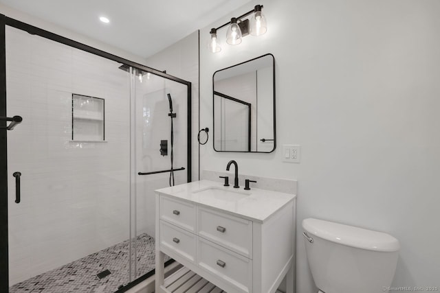 29 Magellan Dr, Milford, CT 06460 - full bathroom featuring vanity and a shower stall