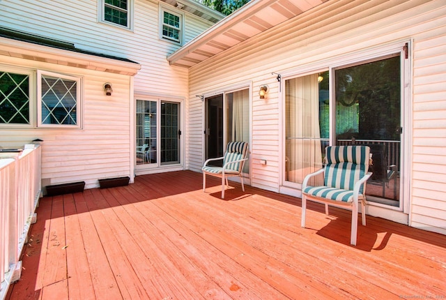 26 Lighthouse Hill Rd, Windsor, CT 06095 - view of wooden deck