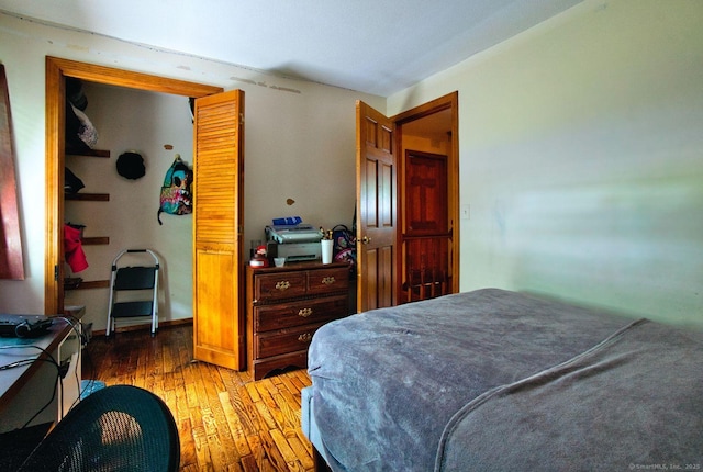26 Lighthouse Hill Rd, Windsor, CT 06095 - bedroom with light wood-style flooring and a closet