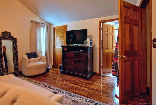 26 Lighthouse Hill Rd, Windsor, CT 06095 - sitting room featuring lofted ceiling and wood finished floors