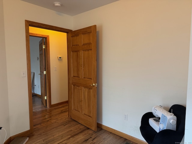 218 Fish Rock Rd, Southbury, CT 06488 - sitting room with baseboards and light wood-style floors
