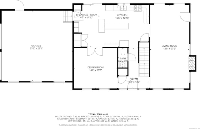 2 Acorn Dr, East Haddam, CT 06423 - property floor plan