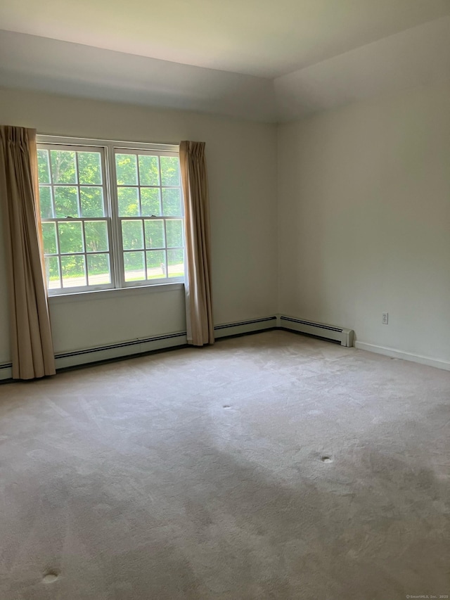116 Taylor Rd, New Milford, CT 06776 - spare room with carpet floors and baseboard heating