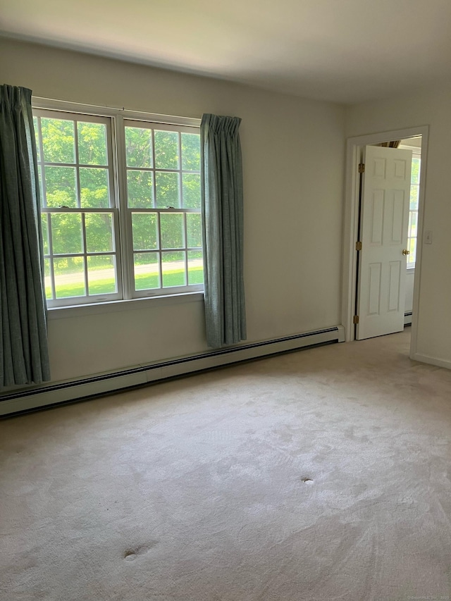 116 Taylor Rd, New Milford, CT 06776 - carpeted spare room with baseboard heating