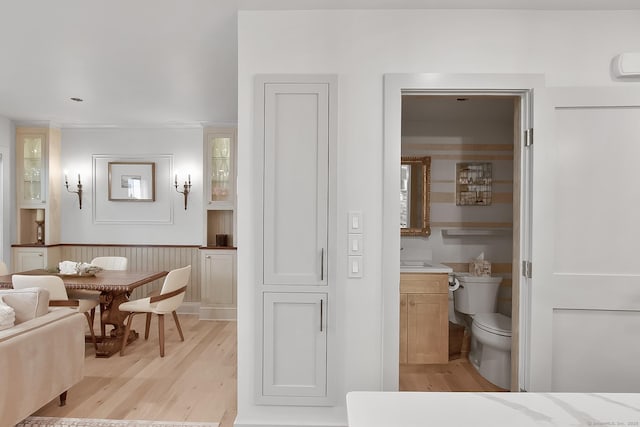 1 Howard Ave Unit C2, Norwalk, CT 06855 - bathroom featuring wood finished floors and toilet