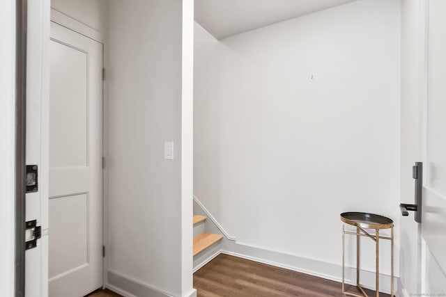 1 Howard Ave Unit C2, Norwalk, CT 06855 - interior space with dark wood finished floors and baseboards
