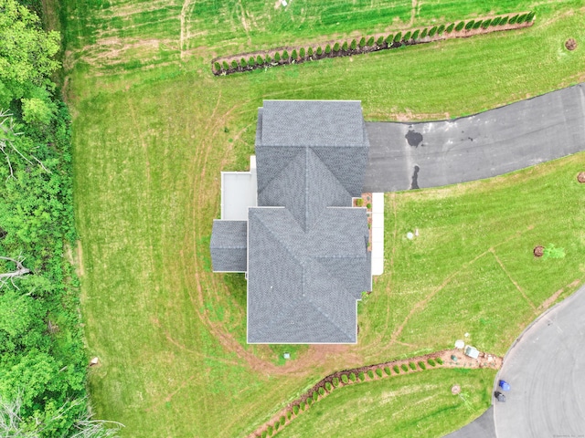 14 Fiddlehead Pl, Suffield, CT 06078 - view from above of property