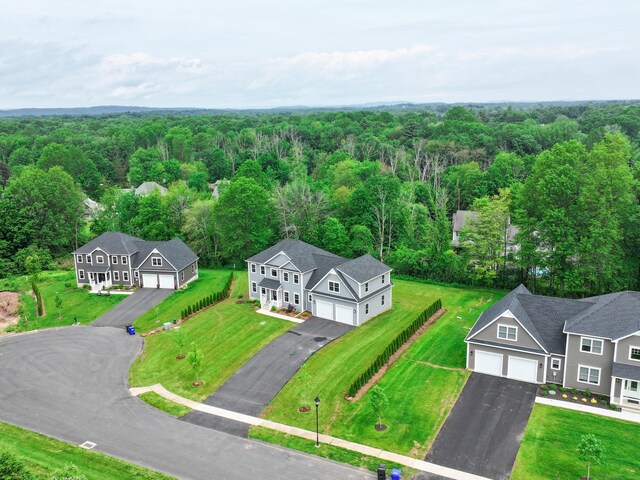 14 Fiddlehead Pl, Suffield, CT 06078 - aerial view of a forest