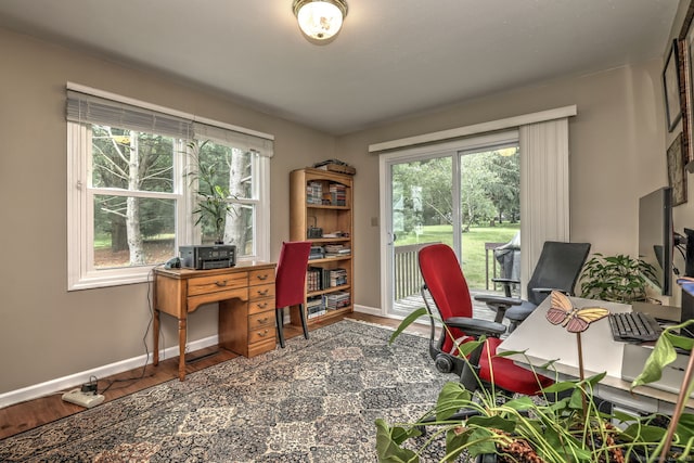 20 Canterbury Rd Unit 20, Hamden, CT 06514 - home office featuring wood finished floors and plenty of natural light