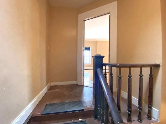 24 Townley St, Hartford, CT 06105 - stairs with baseboards