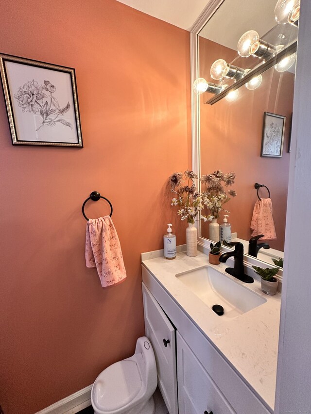 529 Woodward Ave Apt C, New Haven, CT 06512 - half bath with vanity and toilet