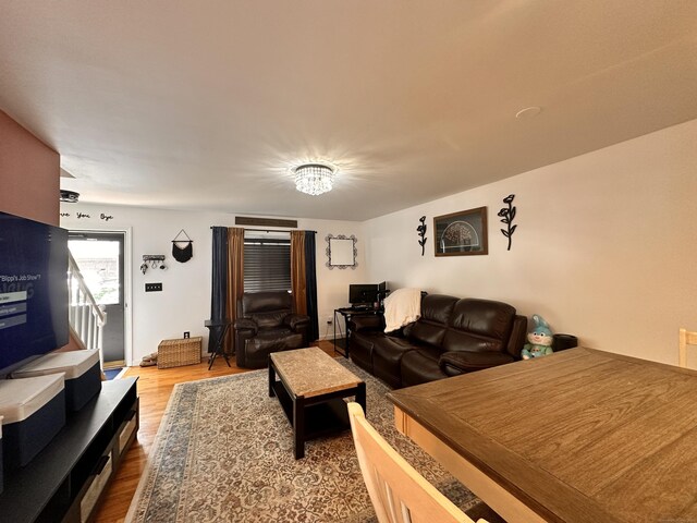 529 Woodward Ave Apt C, New Haven, CT 06512 - living area featuring wood finished floors