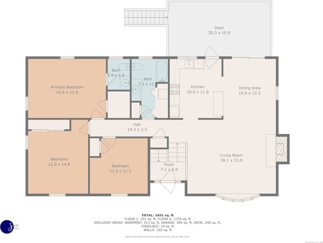 197 Hummingbird Dr, Berlin, CT 06037 - floor plan / room layout