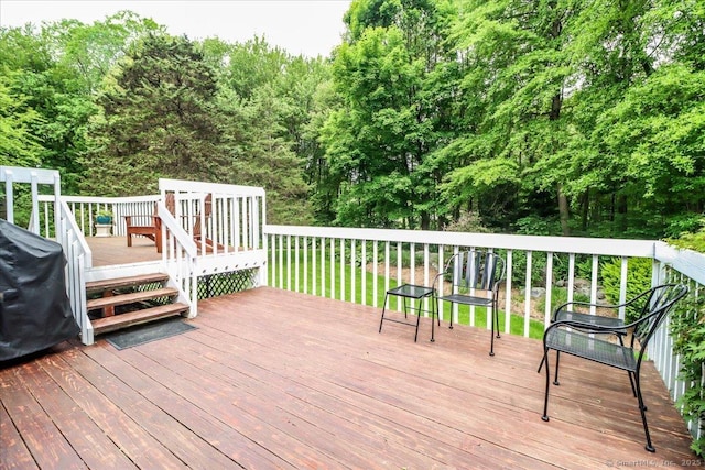 10 Hundred Acres Rd, Newtown, CT 06470 - view of deck