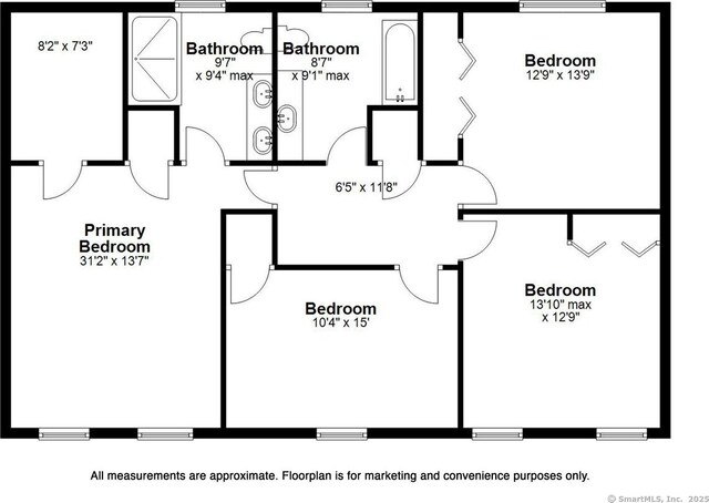 10 Hundred Acres Rd, Newtown, CT 06470 - floor plan / room layout