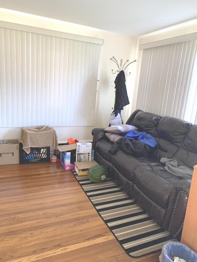 9 Hillcrest Ave, Ledyard, CT 06339 - living room with wood finished floors