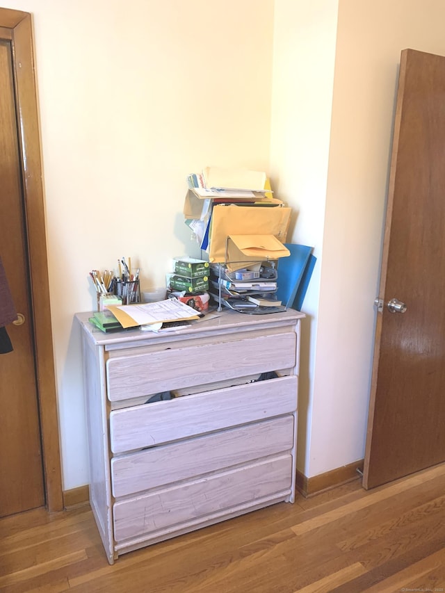 9 Hillcrest Ave, Ledyard, CT 06339 - detailed view of wood finished floors and baseboards