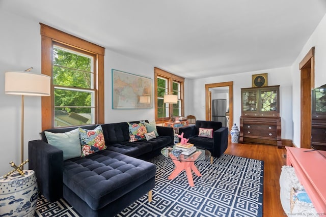 145 Main St, Essex, CT 06442 - living area with wood finished floors
