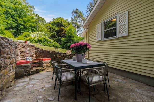 145 Main St, Essex, CT 06442 - view of patio featuring outdoor dining space