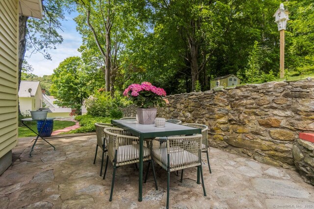 145 Main St, Essex, CT 06442 - view of patio with outdoor dining area