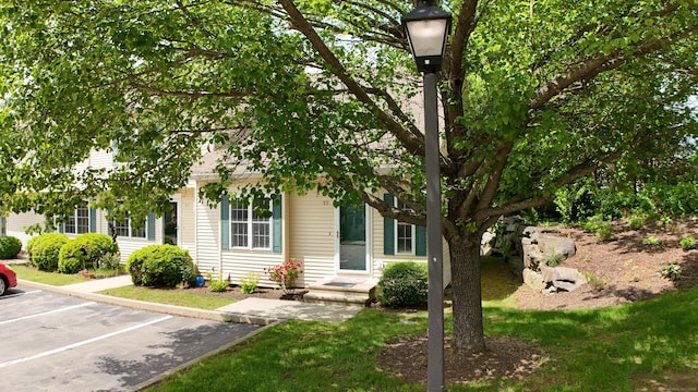 25 Briar Ln Unit 25, Norwich, CT 06360 - obstructed view of property featuring uncovered parking
