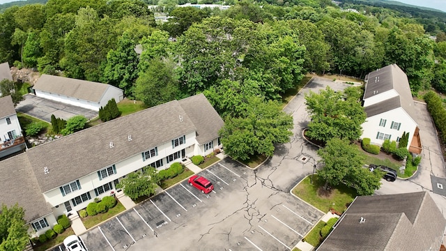 25 Briar Ln Unit 25, Norwich, CT 06360 - aerial view of a heavily wooded area