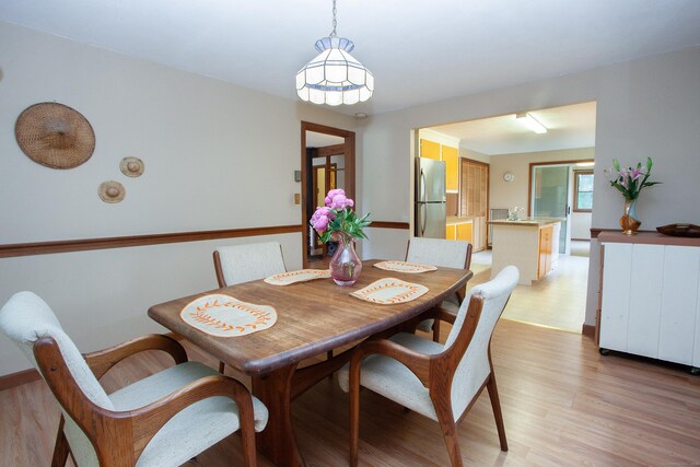 6 Cadwell St, West Hartford, CT 06107 - dining area with light wood finished floors