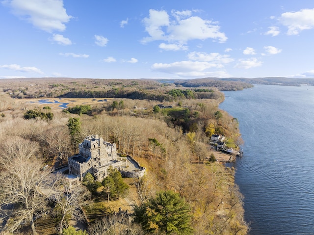70 River Rd, East Haddam, CT 06423 - aerial view of property and surrounding area featuring a nearby body of water