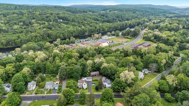 44 Maple Ave, Canton, CT 06019 - aerial view of property's location featuring a heavily wooded area