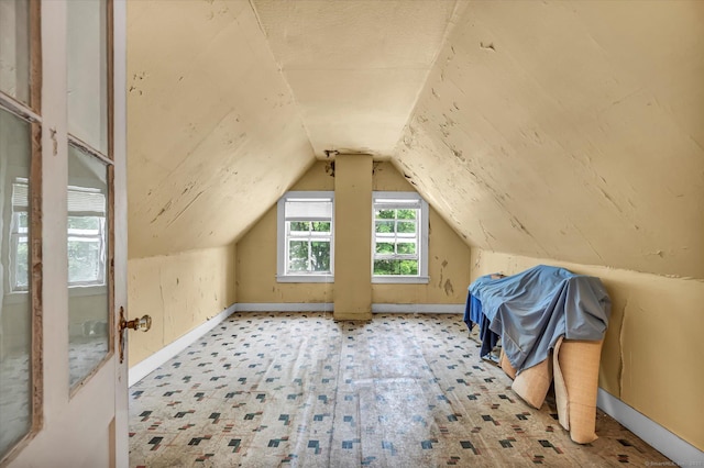 44 Maple Ave, Canton, CT 06019 - additional living space with baseboards and lofted ceiling