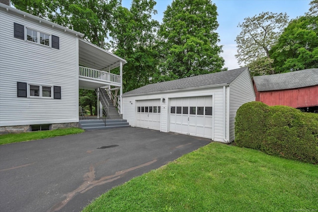 44 Maple Ave, Canton, CT 06019 - view of detached garage