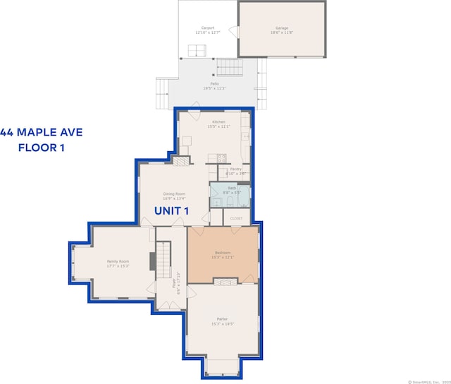 44 Maple Ave, Canton, CT 06019 - property floor plan